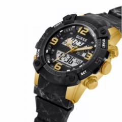 GUESS SLATE GW0421G2 Reloj de Pulsera Analgico / digital para Unisex Color Negro width = 