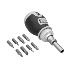Destornillador con carraca 8 puntas en interior Ferrestock. FSKDES018 width = 