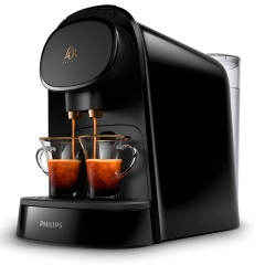 Cafetera de cpsulas Expresso LOr Barista Philips Lm8012/60 Doble espresso, doble de placer.