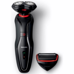 Afeitadora y Body Groomer Philips Click & Style S728/17 Rotation Shaver Negro, Rojo 2 EN 1
