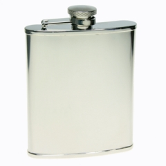 Petaca Flask Acero 0.17L 9.5 X 11.5 Cm Acero Inoxidable 6 Oz.